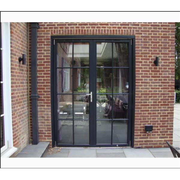 35dB Sound Insulation Thermal Break Aluminum Casement Doors With 10 Sealing Layers