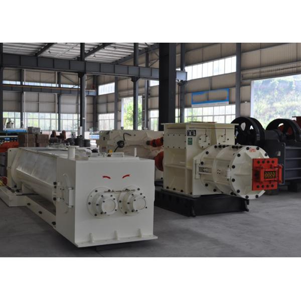 Fully Automatic Solid Hollow Block Brick Making Machine Vacuum Extruding Equipment