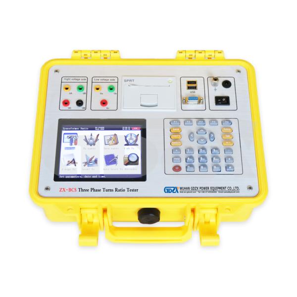 O transformador bonde multifuncional gerencie o verificador TTR 0.9~10000 da relação trifásico