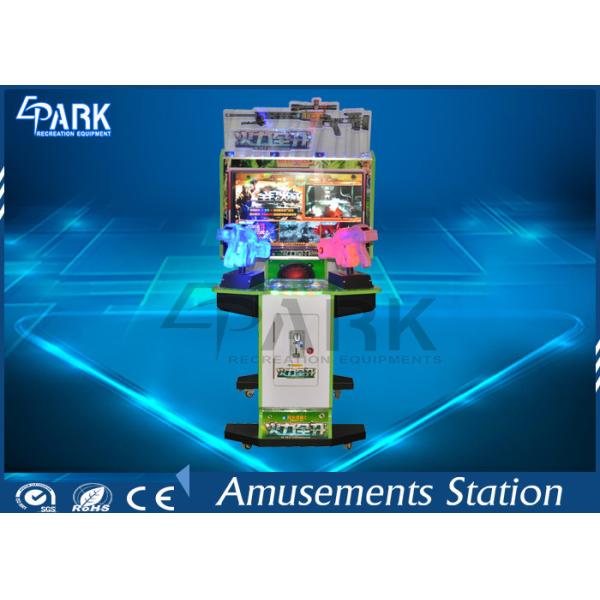 Machines électroniques d'intérieur d'arcade de tir de jeu vidéo avec l'écran de