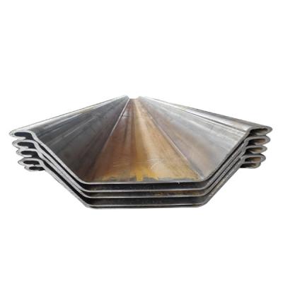 Q235 Q345 Q355B Hot Rolled U Steel Sheet Piling Engineering Contruction