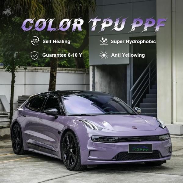 190-240 マイクロン TPU 変色 PPF 快速で簡単に適用するために取り外せる 10 年間の保証