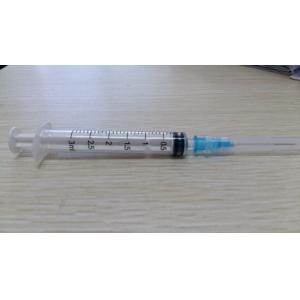 3-part luer slip syringe