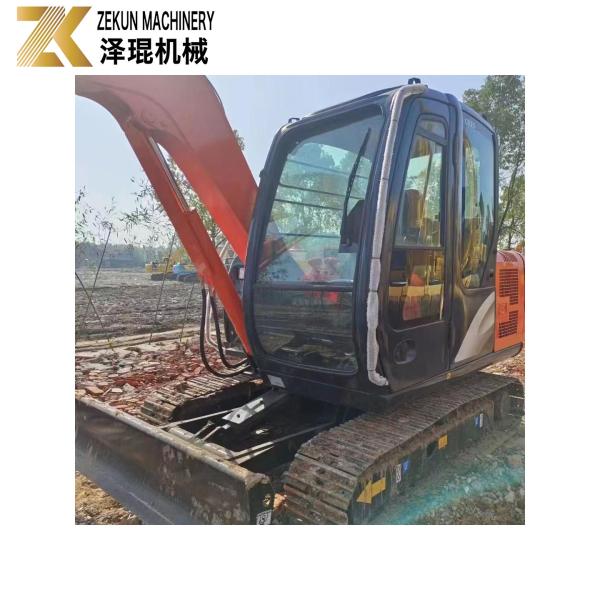 HITACHI ZX 60 6 toneladas Mini Excavadora Hidráulica de segunda mão com 0,22 m3 Capacidade de Balde