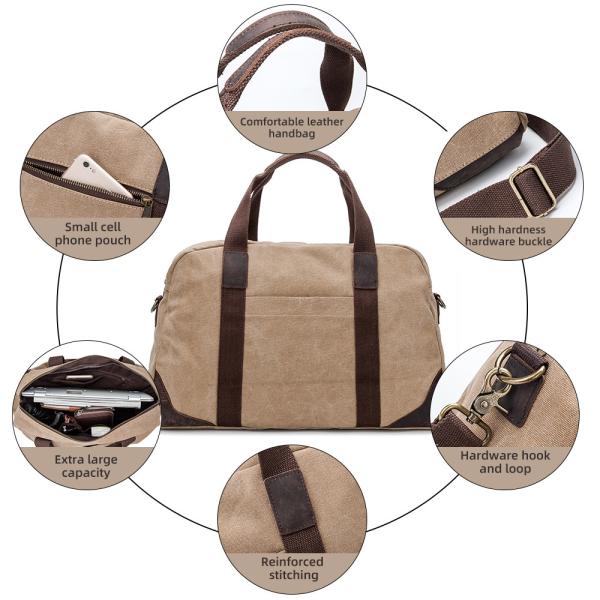 Вещевой мешок перемещения облегченных Unisex на открытом воздухе выходных сумки багажа дела большой емкости складной