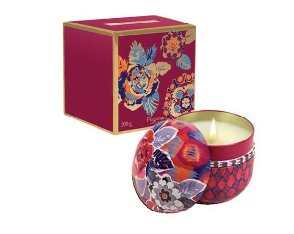 Decorated Fragonard Perfumed Candles Tins Bulk