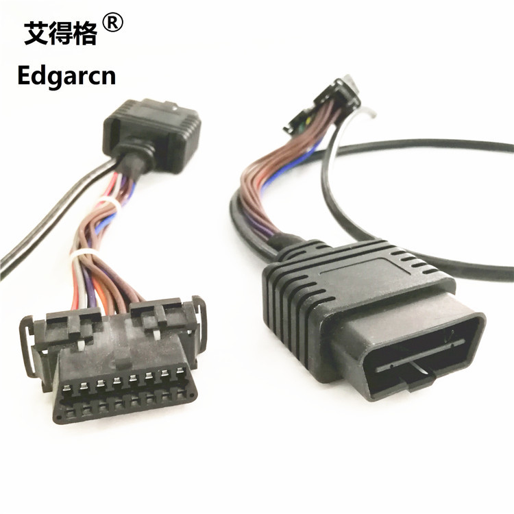J1962 16-контактный кабель разъема Obd2