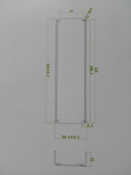 External 200 Watt Power Industrial Supplies 220*60*30mm PF >0.95
