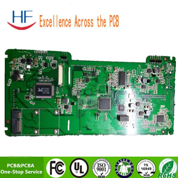 1.2MM LED PCB Assembly Board Rigid Double Sided Immersion Gold FR4