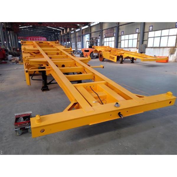 40-60 тонн вместимости скелет контейнер полуприцеп с 4/6/8 комплектов T30/30 камеры и 24В напряжение