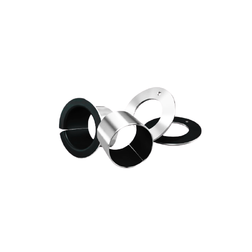 ROHS Straight & Steel Sleeve Bushings Flange Bearing Lead Free Washer LBM Tolerance