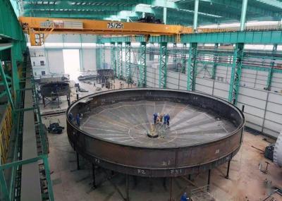 Equipamento de espessamento de sedimentação por gravidade de mineração 7.5kw Potência do motor 5m Profundidade
