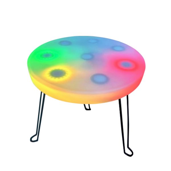 Musical Kids' Tables Whack-a-Mole Game Table Kids Tables Activity Tables and Kids Folding Tables Touch Color Change Waterproof