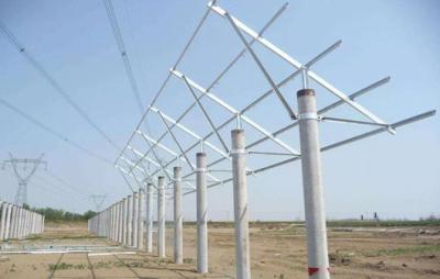 Galvanized Aluminum Solar Panel Mounting Bracket C Steel Channel Photovoltaic Solar Stent