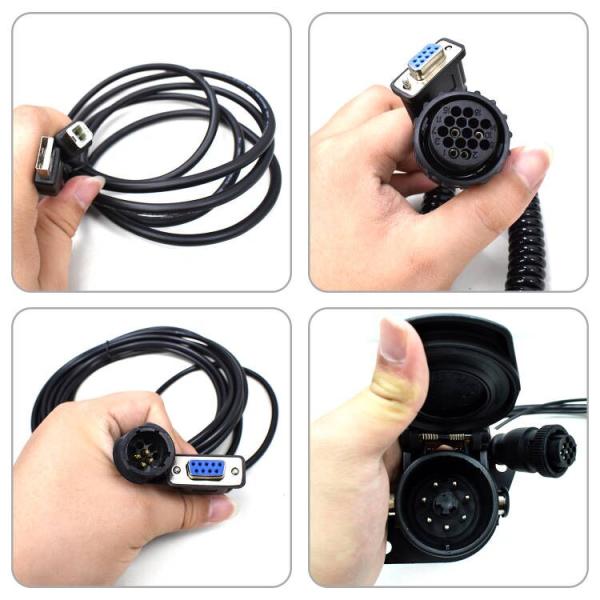 For Wabco Kit Diagnostic Tool WDI ABS EBS Truk Bus Automatic Diagnostic Interface For Wabco Diagnosis+Cf53 Laptop