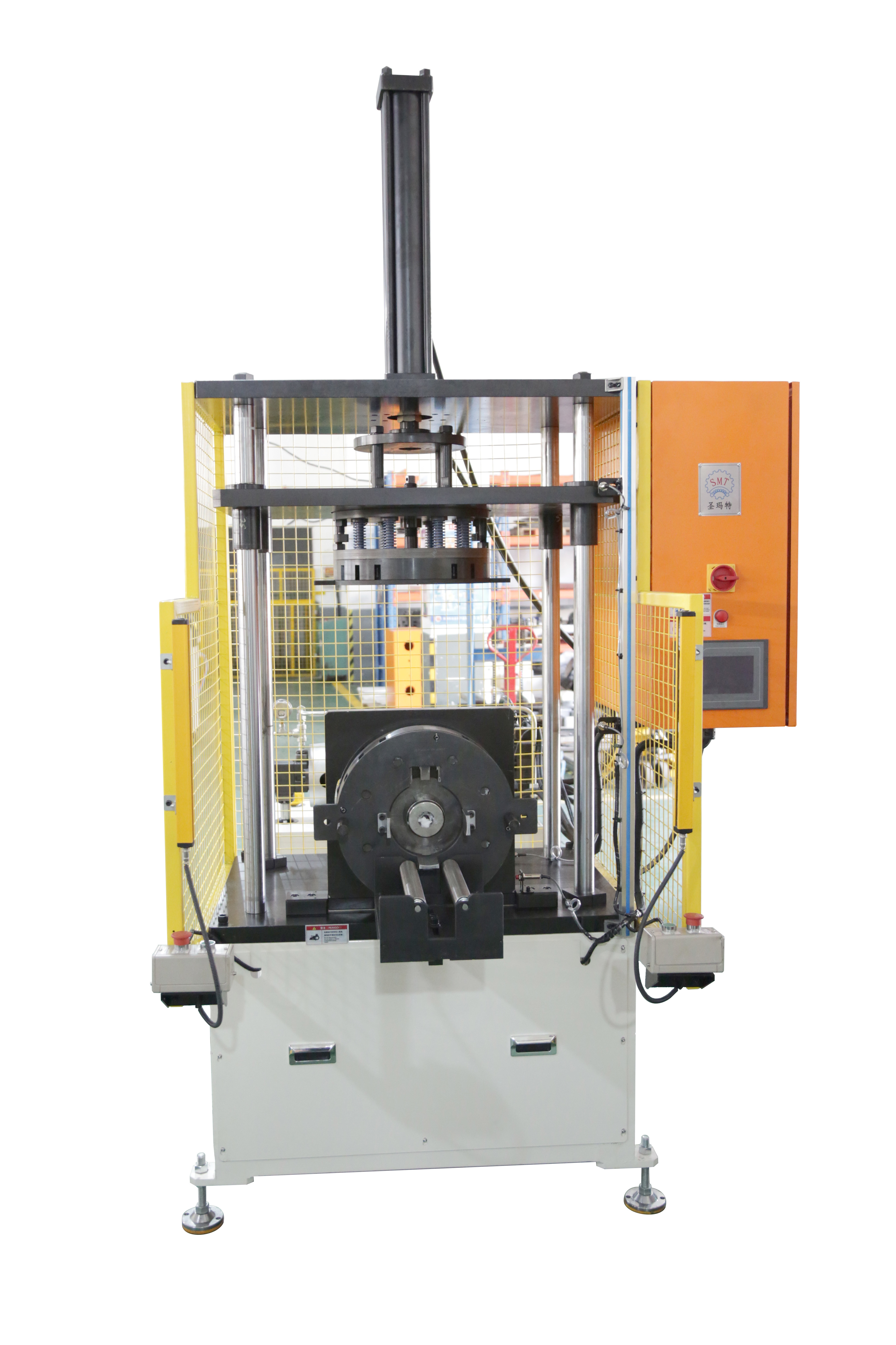 Servo-Hydraulic Flip Stator Coil Final Forming Machine | 60-240mm for Submersible Motor