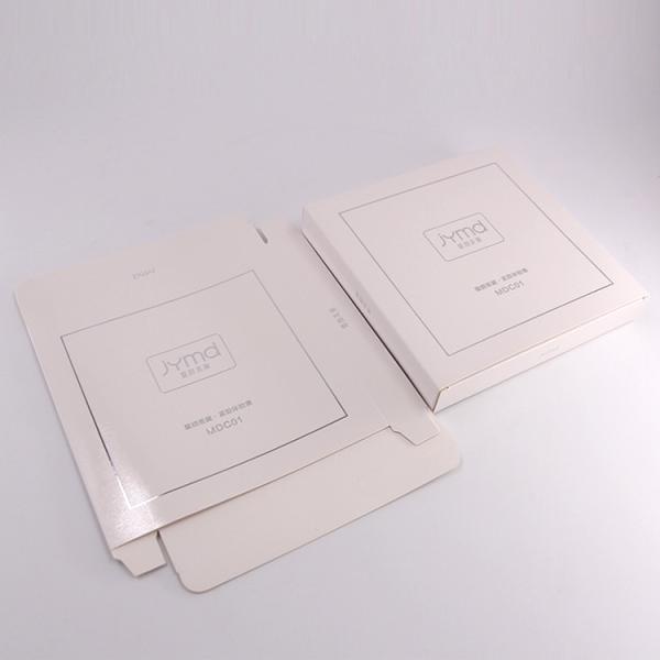 400gsm Skincare Cosmetic Packaging Boxes Custom Logo Silver Foil Carton Box Printing