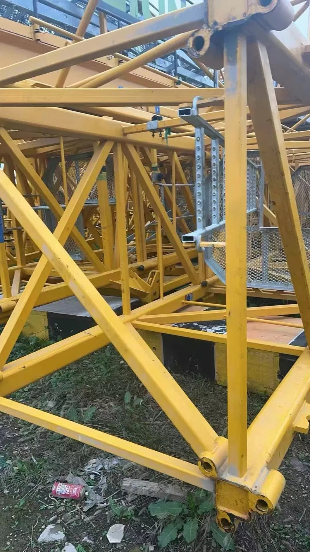 200m hauteur de levage Zoomlion Zoomlion 6015-8 Tour grue équipement de levage industriel