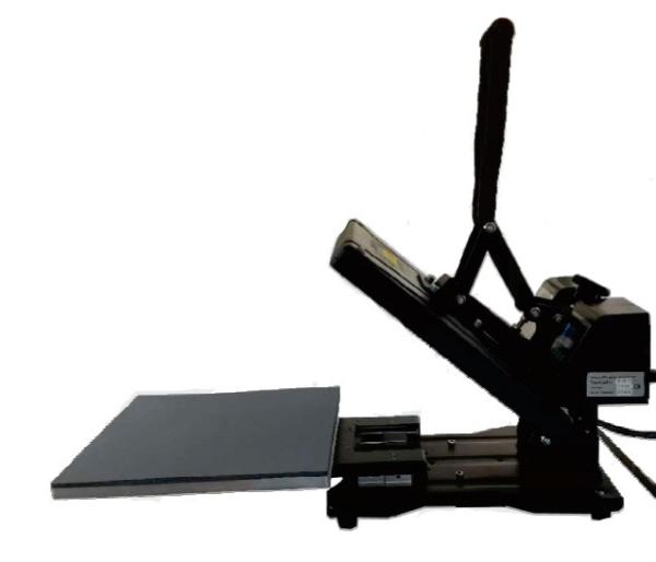 2200W Manual Heat Press Machine 50x40 For Tshirts Mirrors Flags Glass