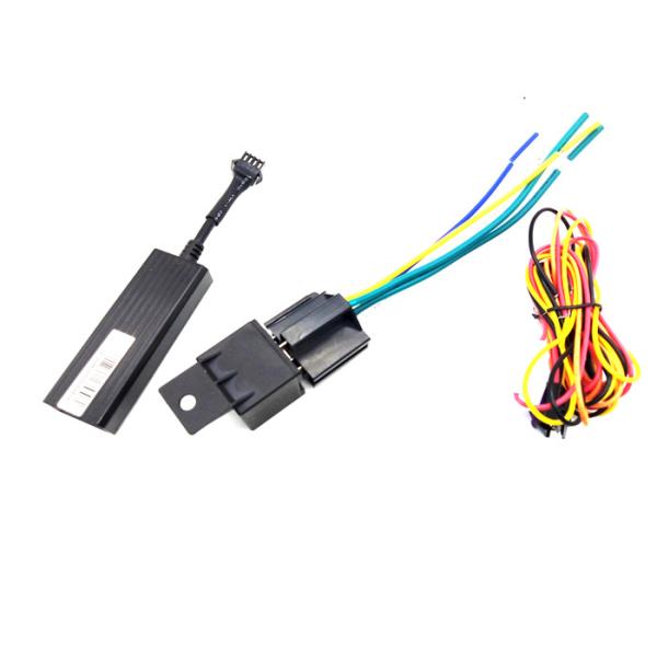 Electric Fence 15m Car Gps Tracker Black TK003 With High Precision MT6261