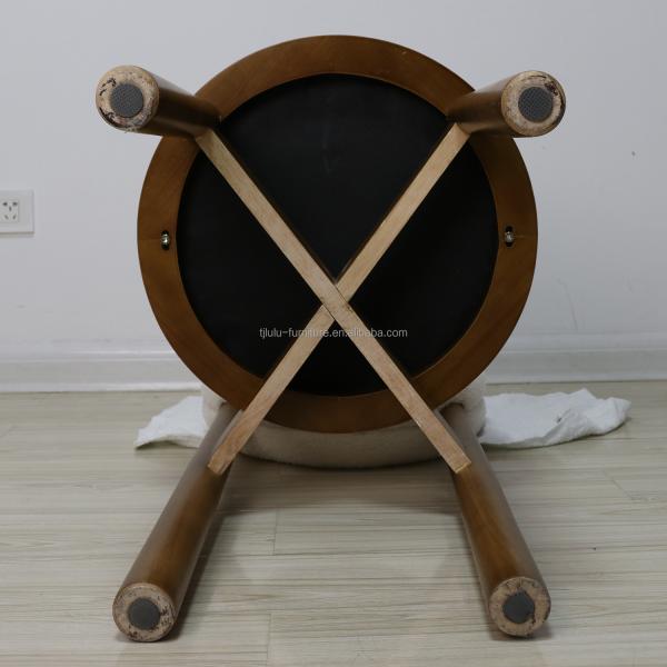 Fully Assembled Luxury Backrest Design Dining Chair for Modern Hotel and Restaurant