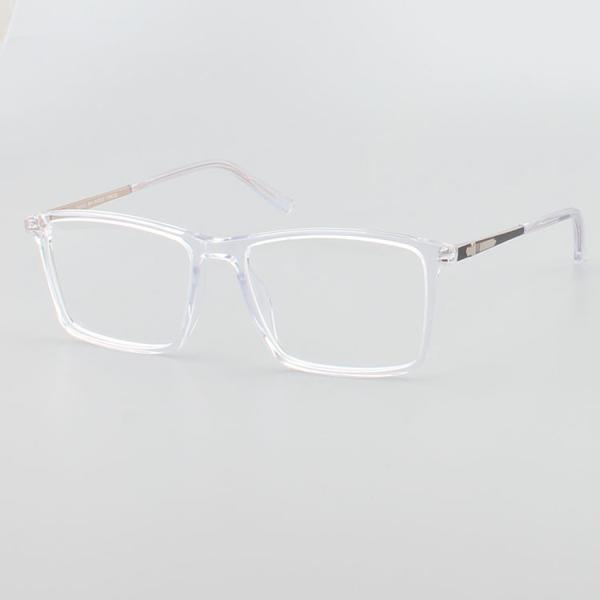 Fashion Men Business Casual 53mm Retro Square Glasses