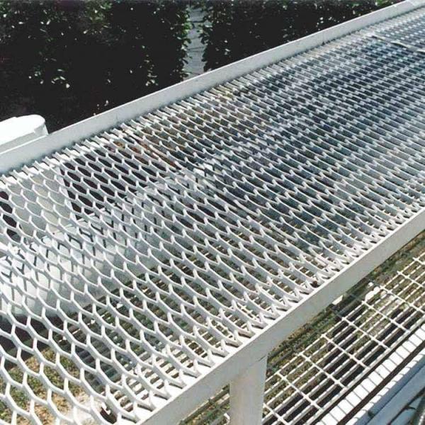 Carbon Steel 4mm Hexagon Hole Expanded Metal Mesh Heavy Duty