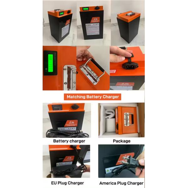 48v 200ah Lithium Ion Electric Motorcycle Battery For Scooter Moped