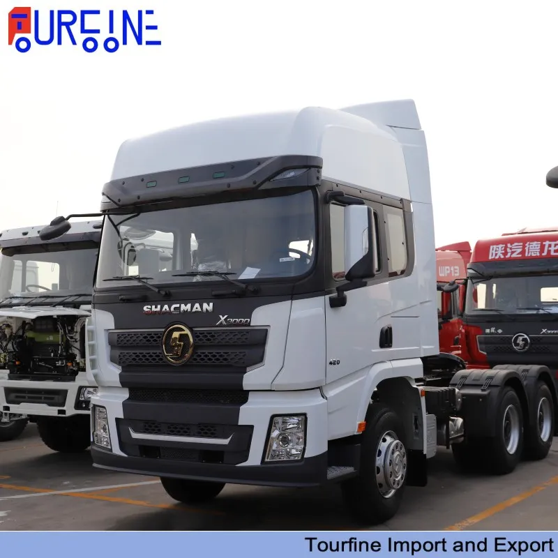 6x4 Shacman X3000 380HP Tractor Truck LHD Driving Prime Mover For Africa Transport