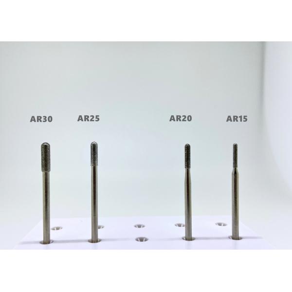 El extremo de Chrome Diamond Grinding Stones Electroplated Round afila la oficina 25000 RPM