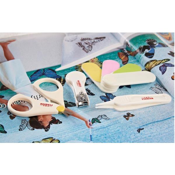 4 Pcs Baby Nail Care Set / Baby Grooming Nail Cutter Clipper Toddler Scissor Kit