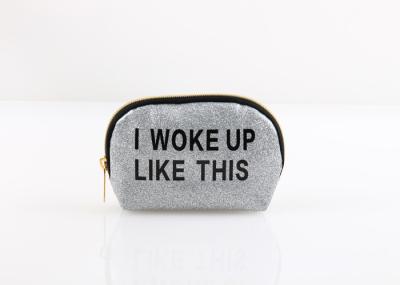 Glitter Material Makeup Bags And Cases For Women 15 * 12 * 4cm