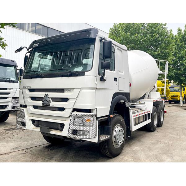 HOWO camión mezclador de cemento nuevo/usado camión mezclador de cemento montado camión mezclador de cemento bomba barato y fino