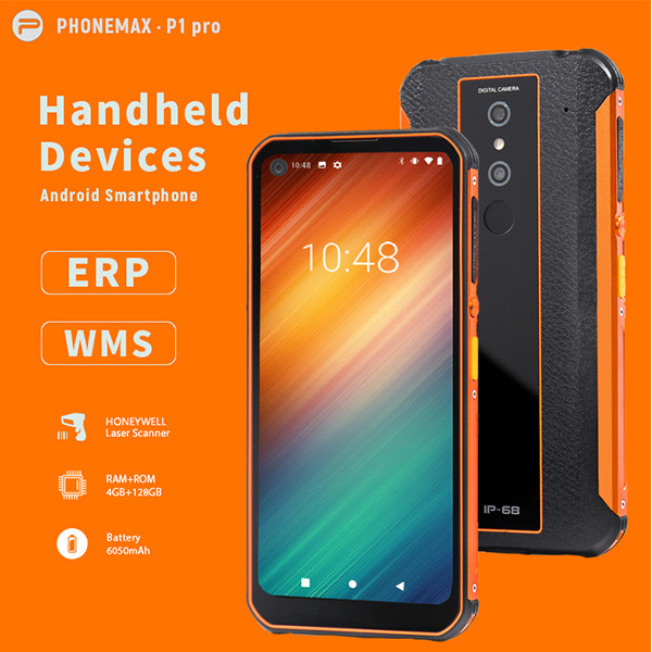 2D сканер штрих-кодов PDA MT6762D CPU и NFC поддержка Windows планшет с сканером штрих-кодов