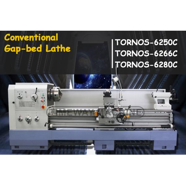 Tornos Pure Metal Gap Bed Conventional Lathe Machine 3700 KG Weight 200V-480V Voltage