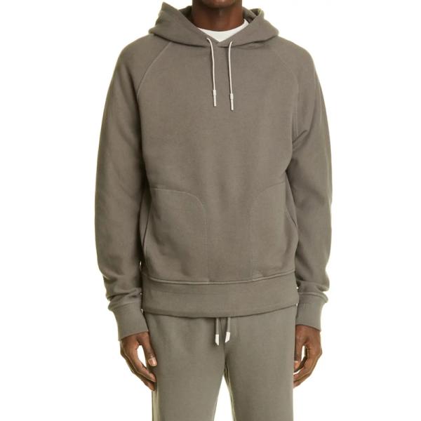 Wholesale Custom Logo Long Sleeve Cotton Pullover Hooded Sweatshirt Men Sportswear