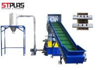 MÁQUINA PLÁSTICA TECIDA PP DO TRITURADOR DO FILME DO LDPE DOS SACOS DA USINA PARA 500KG/H DE RECICLAGEM PLÁSTICO