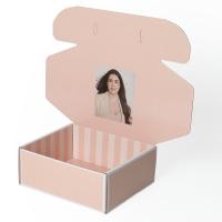 Boîte d'expédition en carton personnalisable pour une navigation sûre et sécurisée