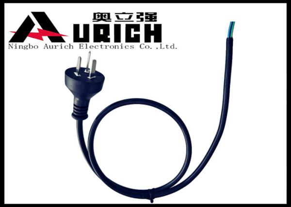 Argentina Standard 3 Pin TV Power Cable PE Sheathed 16A 250V Free Sample