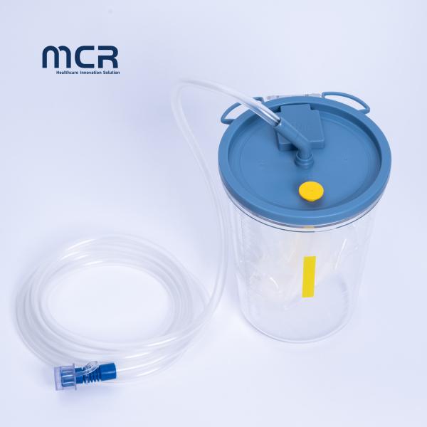 1500ml Cup & Bag Reusable Collection Jar for Suction Pump