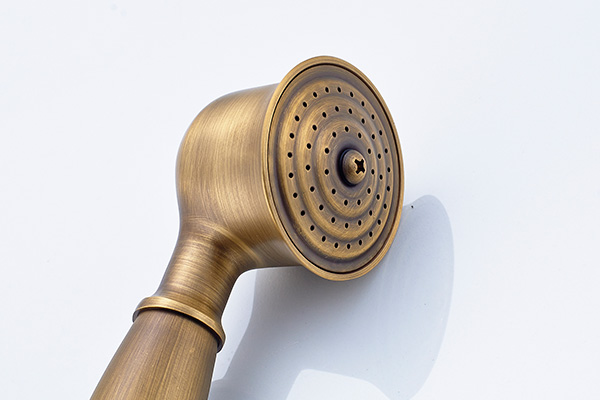 ROVATE Round Rainfall Shower System Dual Handle With Metered Faucets