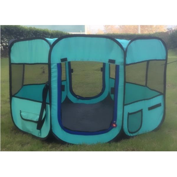 складчатость шатра дома собаки 600D Оксфорда водоустойчивая портативная большая для крытое на открытом воздухе 120X120X64cm