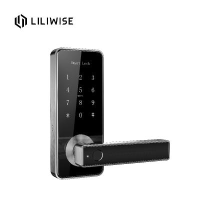 Fechaduras da porta inteligentes da porta da senha sem fio esperta do código de tela táctil de Digitas da impressão digital da fechadura da porta do código