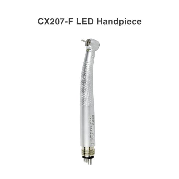 300000rpm Coxo High Speed Handpiece 4 Hole LED Dental Handpiece With 3 Way Spray