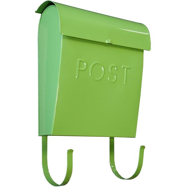 Настроенный логотип Американский стиль свадьба почтовый ящик почтовый ящик карточки ящик металлический с красным флагом сердца