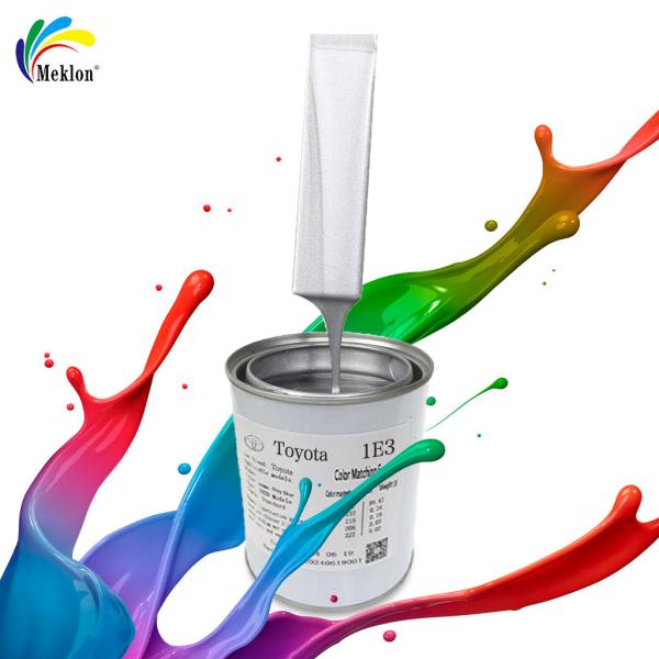 Low VOC Silver Gray Refinish Car Paint for Metal and Plastic