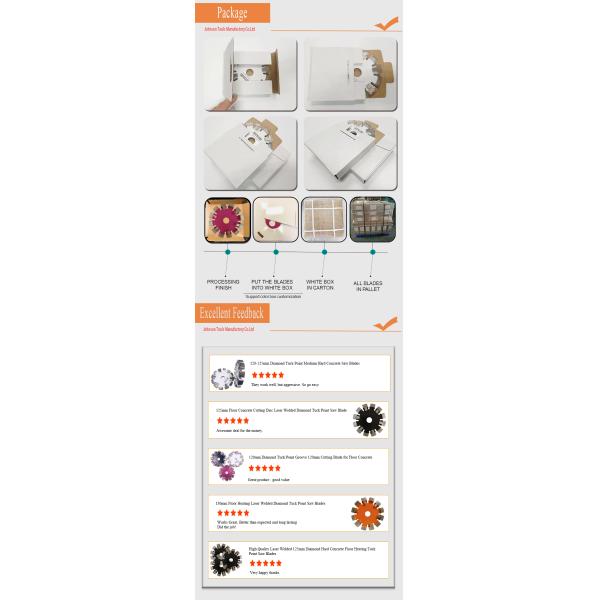 Лазер сварил диаметр абразивного диска 105mm пункта вытачки