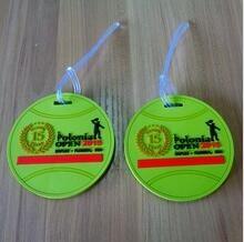Creative Golf Ball Shaped Travel Luggage Tag / ID Name Tag For 2015 USA Polonia Open Souvenirs