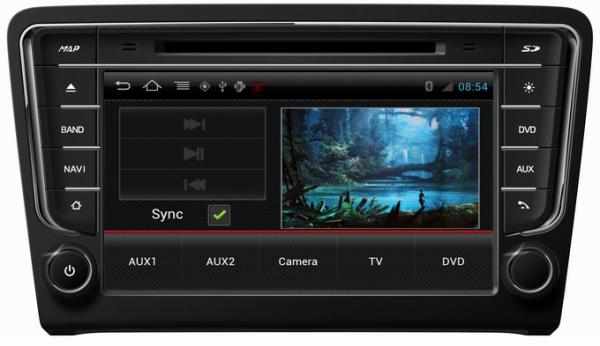 Ouchuangbo S150 auto GPS Dual zone for Volkswagen Jetta Santana 2013 with android 4.0 car radio rear camera OCB-243C