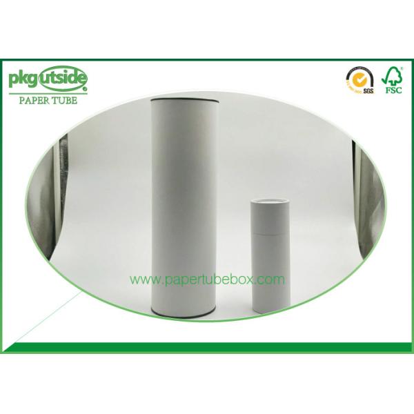 Custom Printed Cylindrical Paper Tube Box Packaging Stamping Logo 100% Recycled